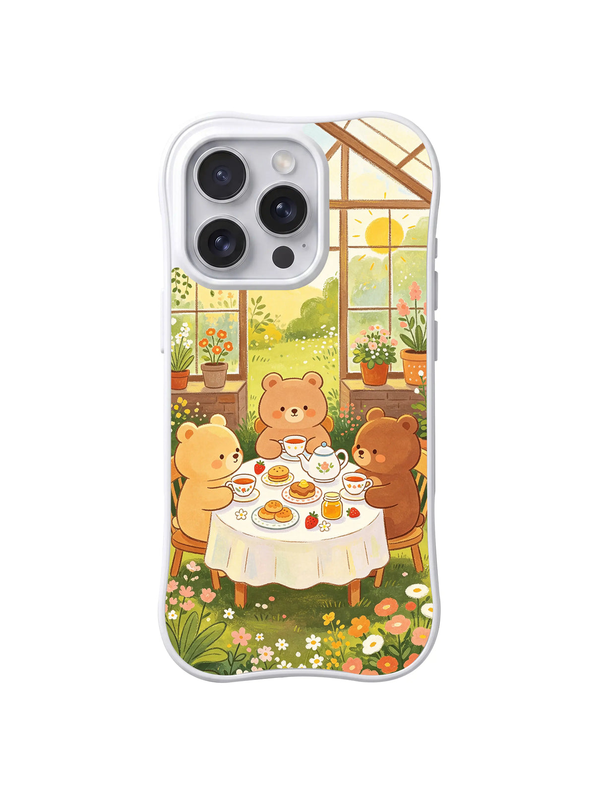 Greenhouse Tea Gathering bear artwork