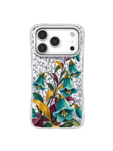 Teal Message bellflower artwork for iPhone 17 Pro case