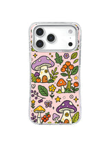 Berry Mushroom Cottage Garden pattern for iPhone 17 Pro Max case