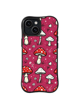 Secret Fungi Garden pattern iPhone 14 Plus case