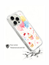 Birthday Lucky Candy Collection: Angled illustrated case above a drawn cracked surface.