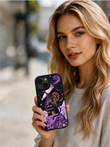 The Black Cat Observatory iPhone 13 case lifestyle presentation