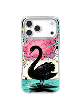 Electric Wing Burst pop comic swan iPhone case artwork