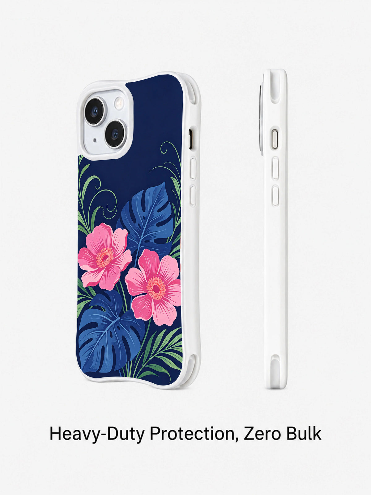 Blooming Confidence iPhone 14 case slim protective profile