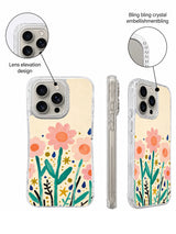 Blooming Inner Garden iPhone 16 Pro case product detail