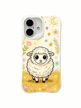 Moonlit Wildflower Lamb pattern
