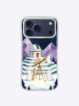 Red Marker Sky Study celestial rabbit iPhone case artwork