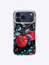 Blue Moon Apple Grove iPhone case, Berry Cluster Star Orchard pattern