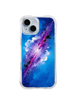 Violet Comet Passage blue purple iPhone 15 Plus case
