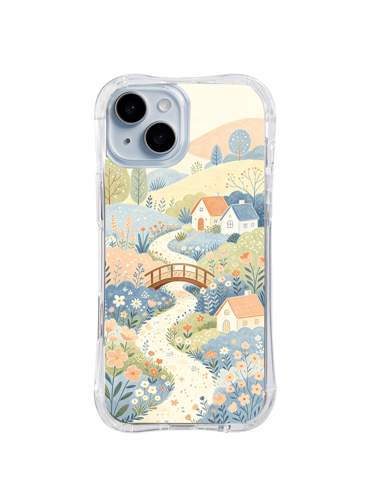 Product or handheld view of the The Bluebird Garden Journey case