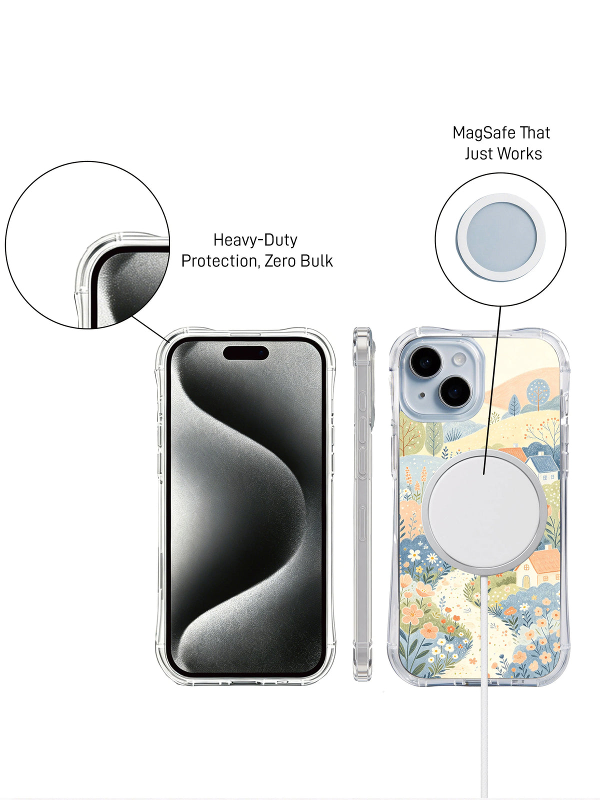 Supplied product graphic with unsupported protection, fit or MagSafe claims