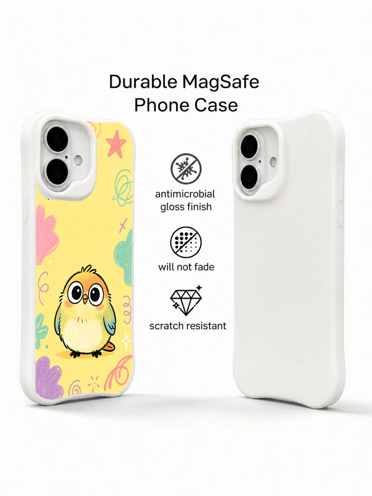 Bluebird Promise iPhone 16 Plus case features