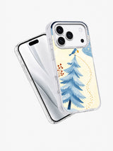 The Bluebird Seed Pine angle iPhone 17 Pro case
