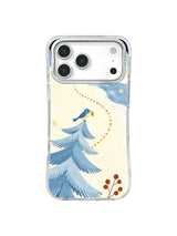 The Bluebird Seed Pine pattern-2 iPhone 17 Pro case