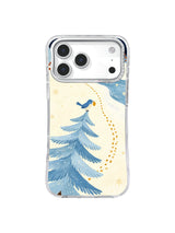 The Bluebird Seed Pine pattern-3 iPhone 17 Pro case
