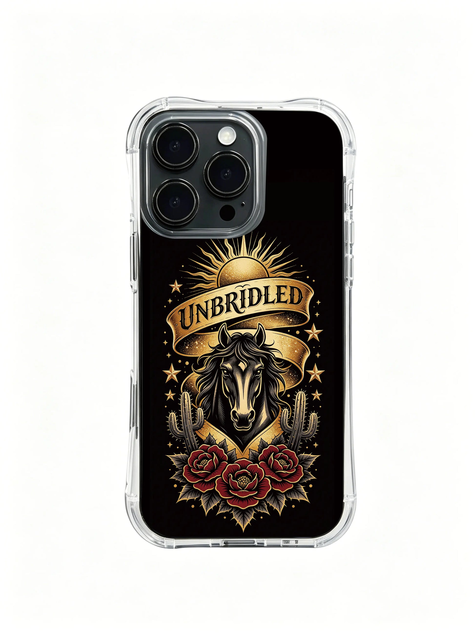 Bold precise women-themed PhoneCasing, sophisticated iPhone 14 Plus Case, all round shock absorbing protective casing.