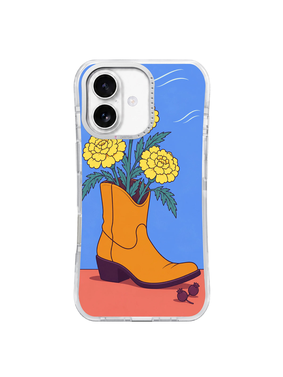 Bootful of Afternoon iPhone 17 Case front view