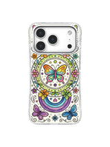 Botanical Wing Portal iPhone 17 Pro case pattern