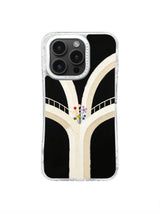 Bouquet Junction cream bridge and flower pattern case