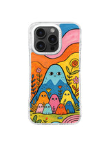 Little Mountain Friends pattern iPhone 15 Pro Max case
