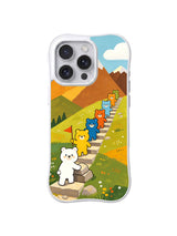 Alpine Stairway Ascent bear mountain artwork