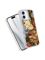 Breakfast Under the Mushroom Table iPhone 17 case angled view