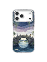 The Bridge Where Wishes Met compass arch iPhone case artwork