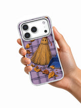 When the Broom Refused to Hurry iPhone 17 Pro case shown in hand