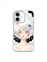 Melting Planet Muse iPhone 17 case pattern