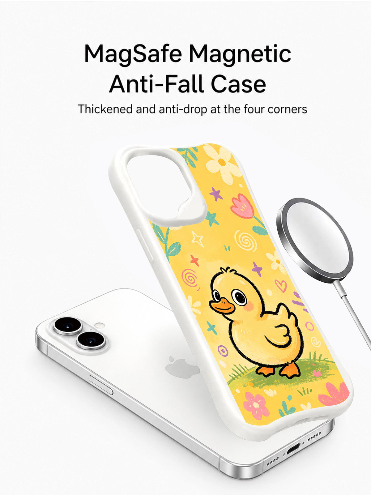 Buttercup Duck MagSafe iPhone 16 Plus case