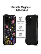 Buttercup Orbit artist-designed iPhone case side view