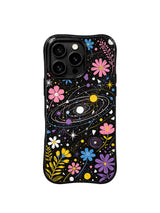 Petal Galaxy Spiral pattern iPhone 15 Pro case