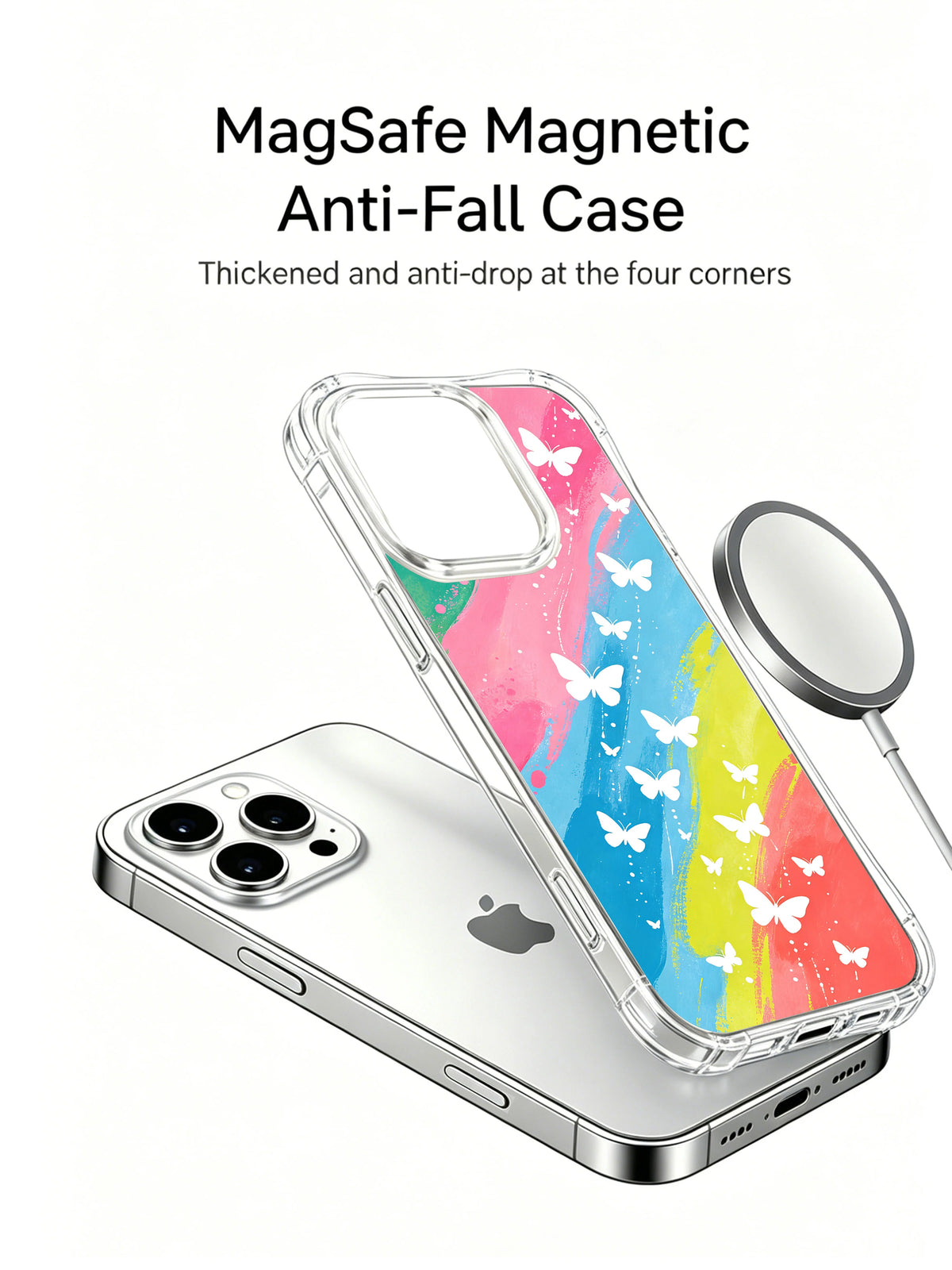Supplied marketing graphic with unverified protection, fit or MagSafe statements