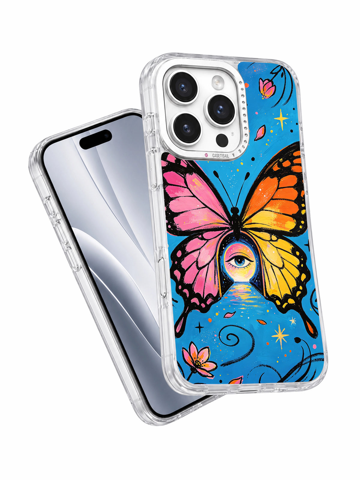 Butterfly Dream Portal Art artwork gallery view 3 on an iPhone case