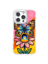 Flower Portal Butterfly on an iPhone case