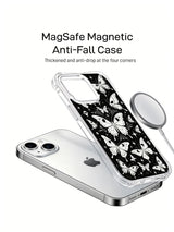 Butterfly of the Hollow Night iPhone 15 Plus case in angled accessory display