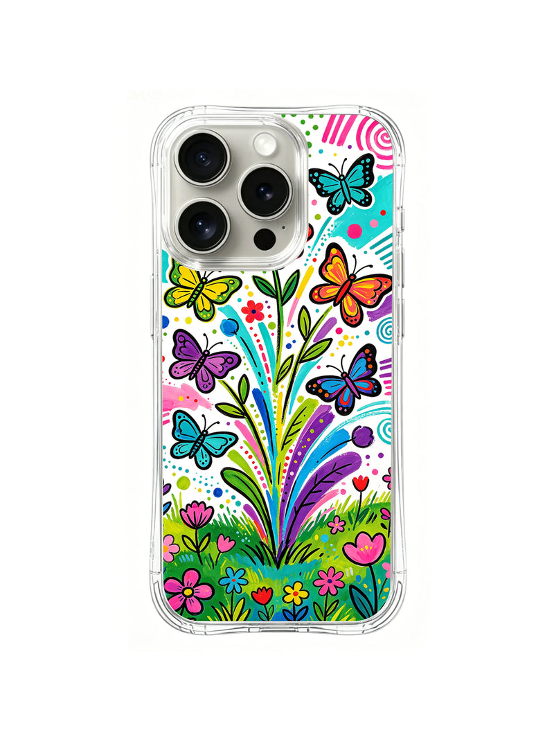 Butterfly Meadow Festival iPhone 13 Pro Max Case