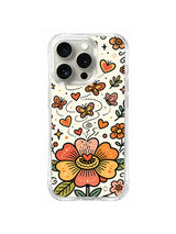 Garden Melody Butterfly iPhone 14 Pro case pattern