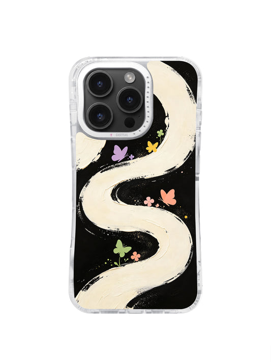 Butterfly Memory Garden iPhone 16 Pro Max case front view