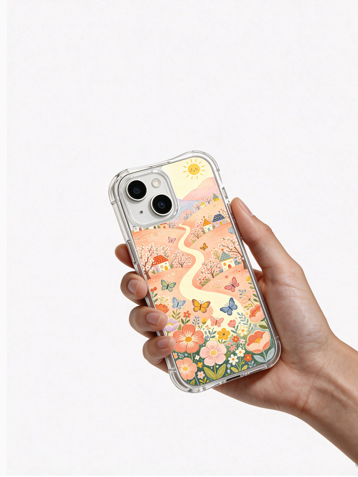 Handheld or product view of the Butterfly Orchard Pass case