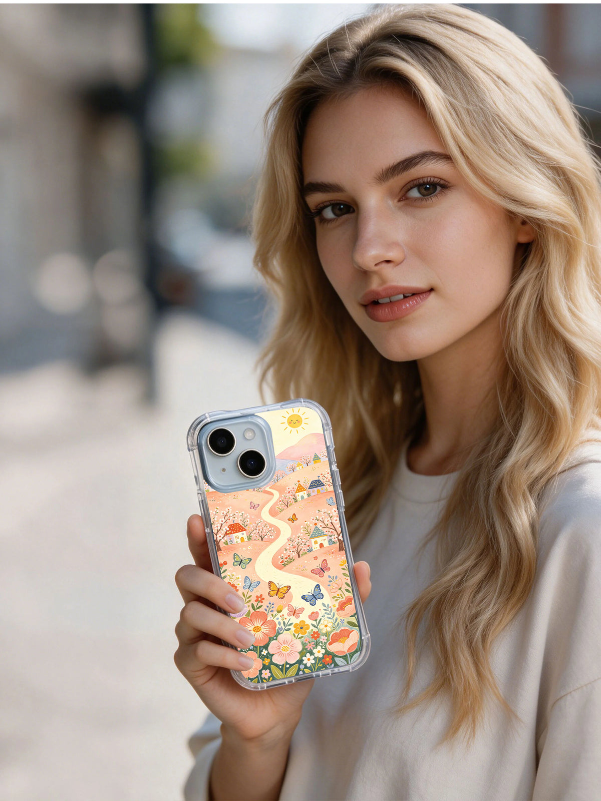 Handheld or product view of the Butterfly Orchard Pass case