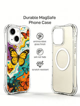 Butterfly Rhythm Rhapsody iPhone 15 Plus case product view 2