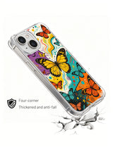 Butterfly Rhythm Rhapsody protective iPhone 15 Plus case