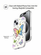 Butterfly Signal iPhone 14 case magnetic charging