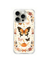 Monarch Harvest Garden pattern iPhone 14 Pro case