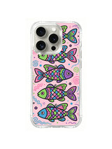 Butterfly Tide School pattern iPhone 14 Pro case
