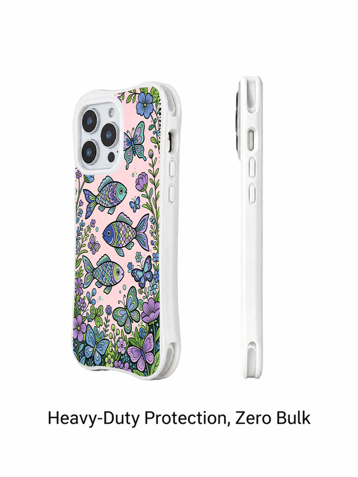 Butterfly Valley Guardian Fish iPhone 14 Pro case – product view 3