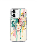 Electric Butterfly Muse iPhone 17 case pattern