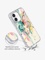 Butterfly Voltage iPhone 17 case side view