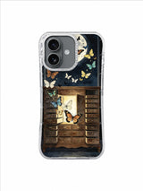 Cabinet of Released Dreams iPhone 17 Case – Copper Drawer Butterfly Release artwork